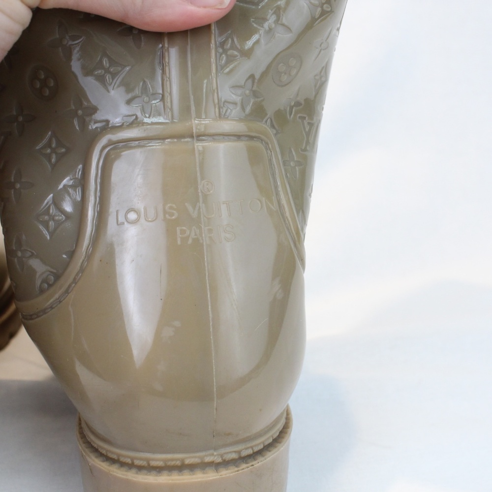 *HOLD* Louis Vuitton Tall Splash Rain Boots - Picture 7 of 8